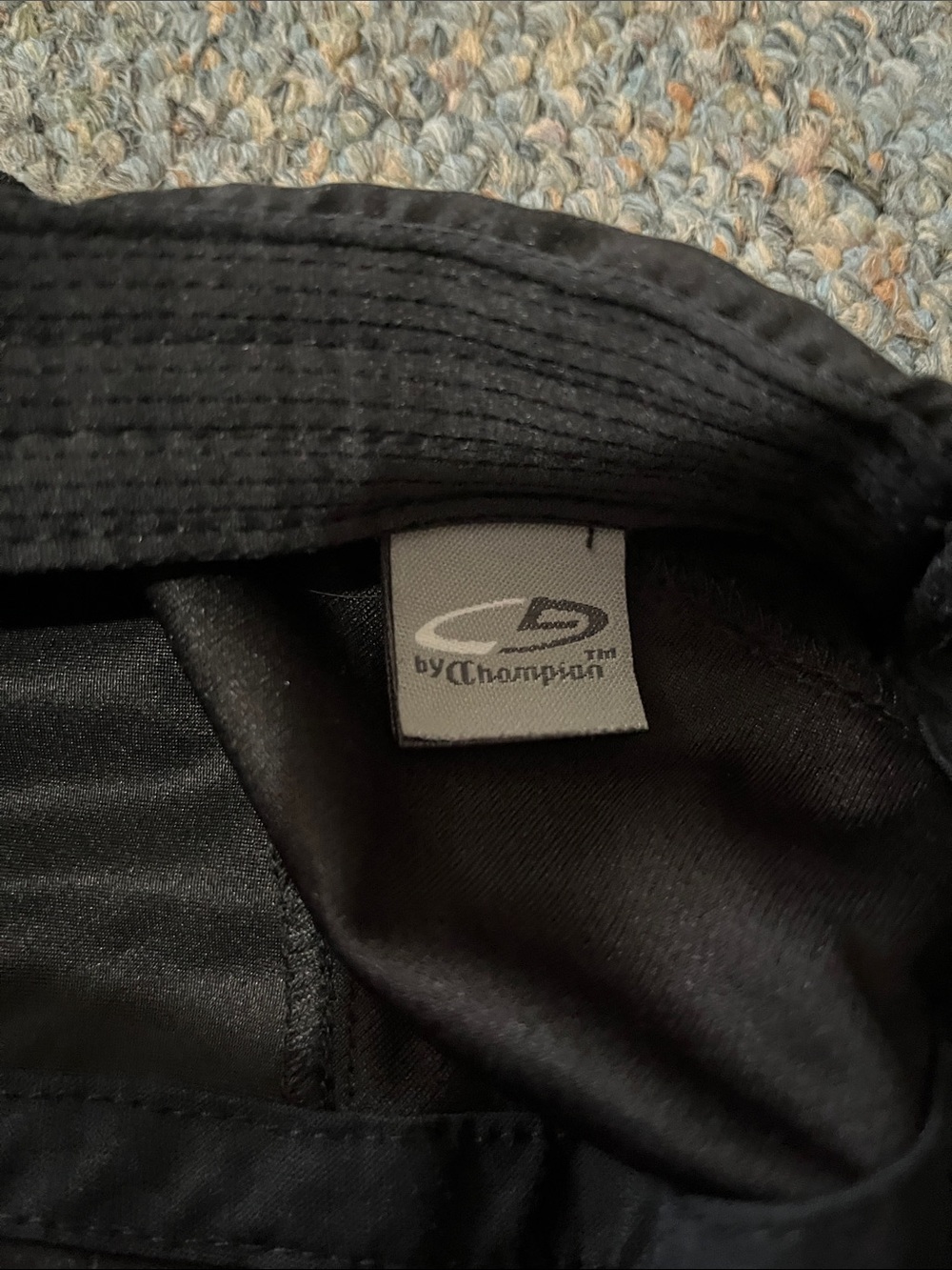 Champion Black Women's Casual Athletic Cap - Picture 2 of 4